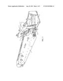 COMBINE HARVESTER WITH AUTOMATIC HYDRAULIC AND ELECTRIC HEADER COUPLING diagram and image