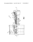 COUNTER ROTATING LOW PRESSURE COMPRESSOR AND TURBINE EACH HAVING A GEAR     SYSTEM diagram and image