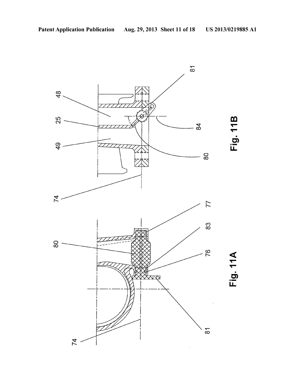 SIMPLIFIED VARIABLE GEOMETRY TURBOCHARGER WITH INCREASED FLOW RANGE - diagram, schematic, and image 12