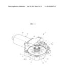 MOTOR APPARATUS AND MANUFACTURING METHOD THEREOF diagram and image