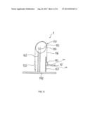 Height-Adjustable Pedestal for a Vehicle diagram and image