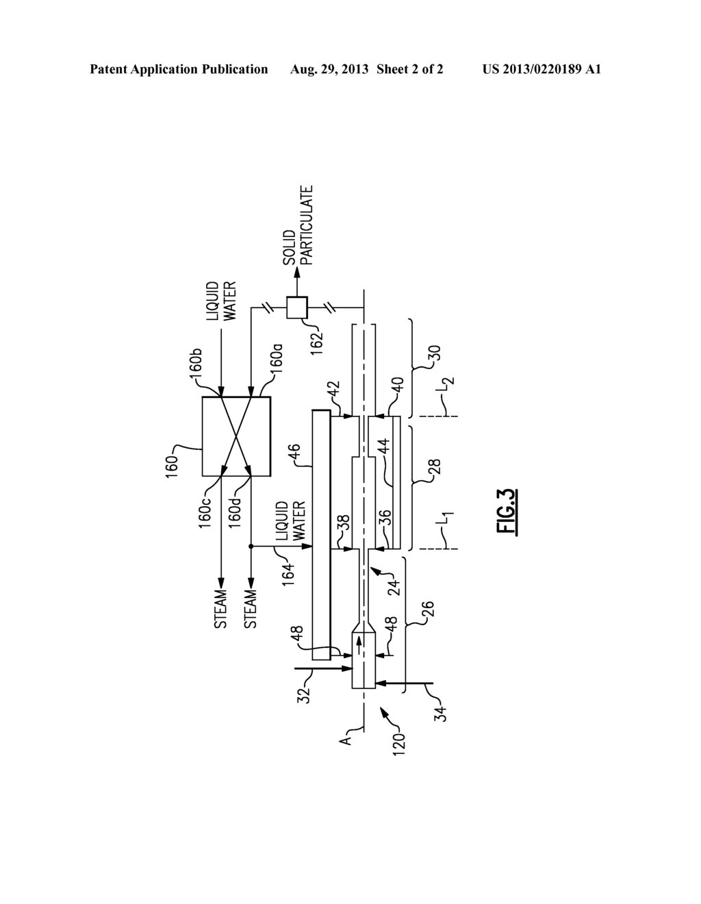 COMBUSTOR ASSEMBLY AND METHOD THEREFOR - diagram, schematic, and image 03