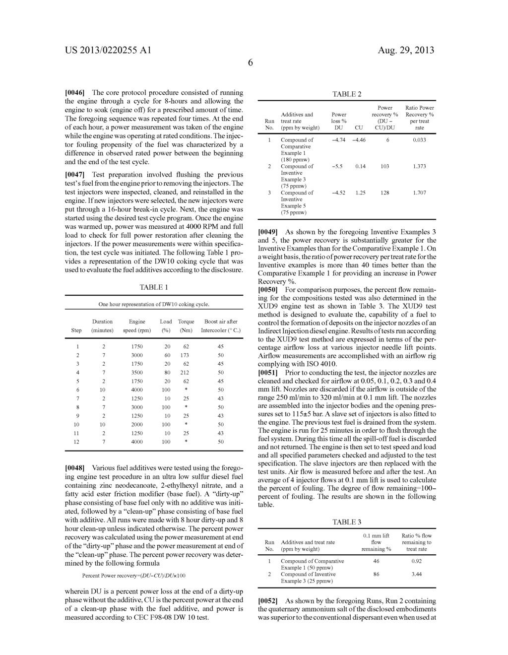 FUEL ADDITIVE FOR IMPROVED PERFORMANCE IN FUEL INJECTED ENGINES - diagram, schematic, and image 07