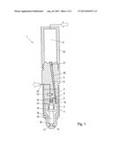 DEVICE FOR INJECTING FUEL INTO THE COMBUSTION CHAMBER OF AN INTERNAL     COMBUSTION ENGINE diagram and image