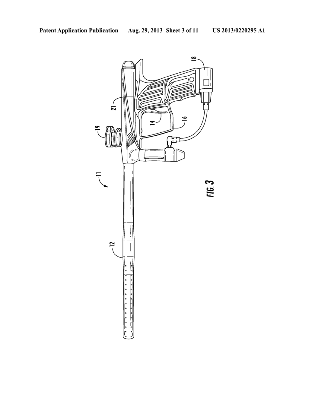 CONVERSION KIT WITH A RAIL SYSTEM FOR A PAINTBALL MARKER - diagram, schematic, and image 04