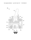 VALVE CARTRIDGE WITH LOW POINT OF CONTACT FOR INSTALLATION diagram and image