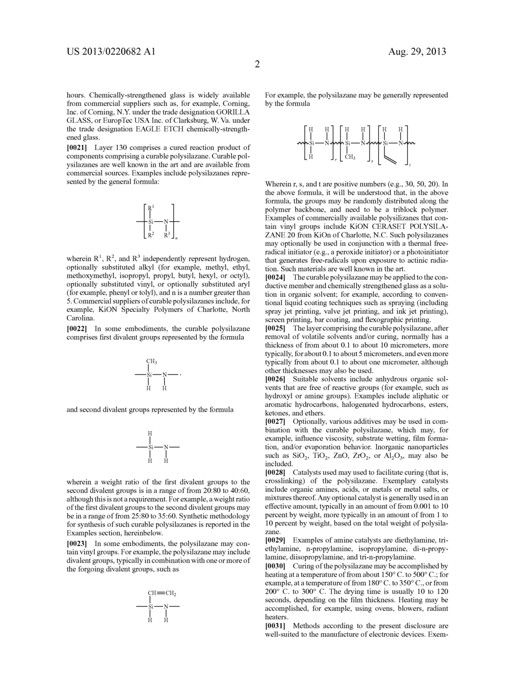 Method of Reducing Electromigration of Silver and Article Made Thereby - diagram, schematic, and image 06