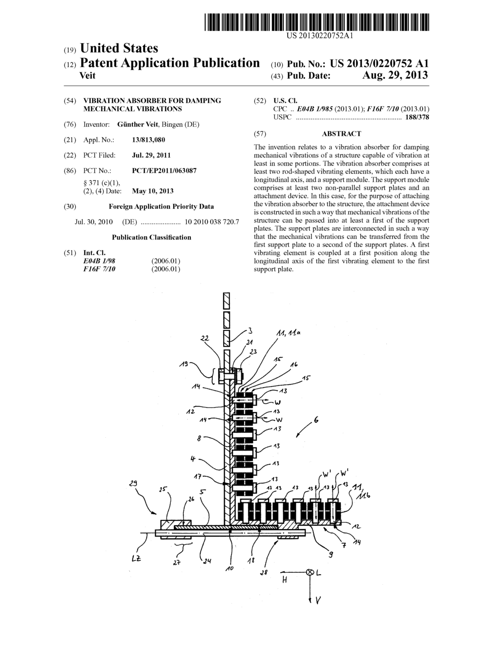 Vibration Absorber for Damping Mechanical Vibrations - diagram, schematic, and image 01