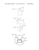 CONTACT LENS CASE WITH REMOVABLE TOPS AND METHODS diagram and image