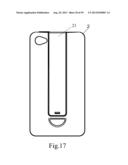 MULTIPURPOSE PROTECTIVE CASE FOR PORTABLE ELECTRONIC DEVICE diagram and image