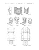 Cigarette Box with a Flap Hinged Independently From the Upper Hinged Lid diagram and image