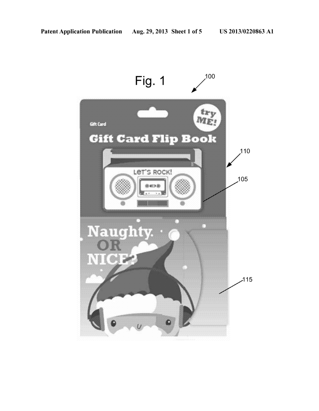 FLIP BOOK CARD HOLDER - diagram, schematic, and image 02