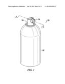 Dispensing Device and Methods For Emitting Atomized Spray diagram and image