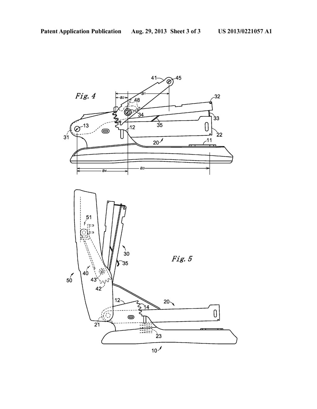 Openable Labor-saving Stapler - diagram, schematic, and image 04