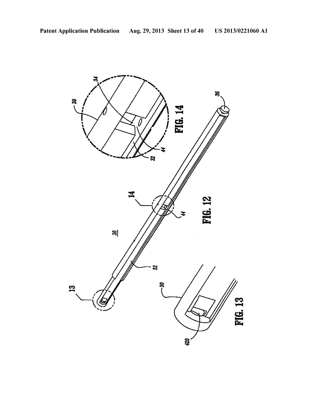 SURGICAL STAPLING DEVICE WITH INDEPENDENT TIP ROTATION - diagram, schematic, and image 14