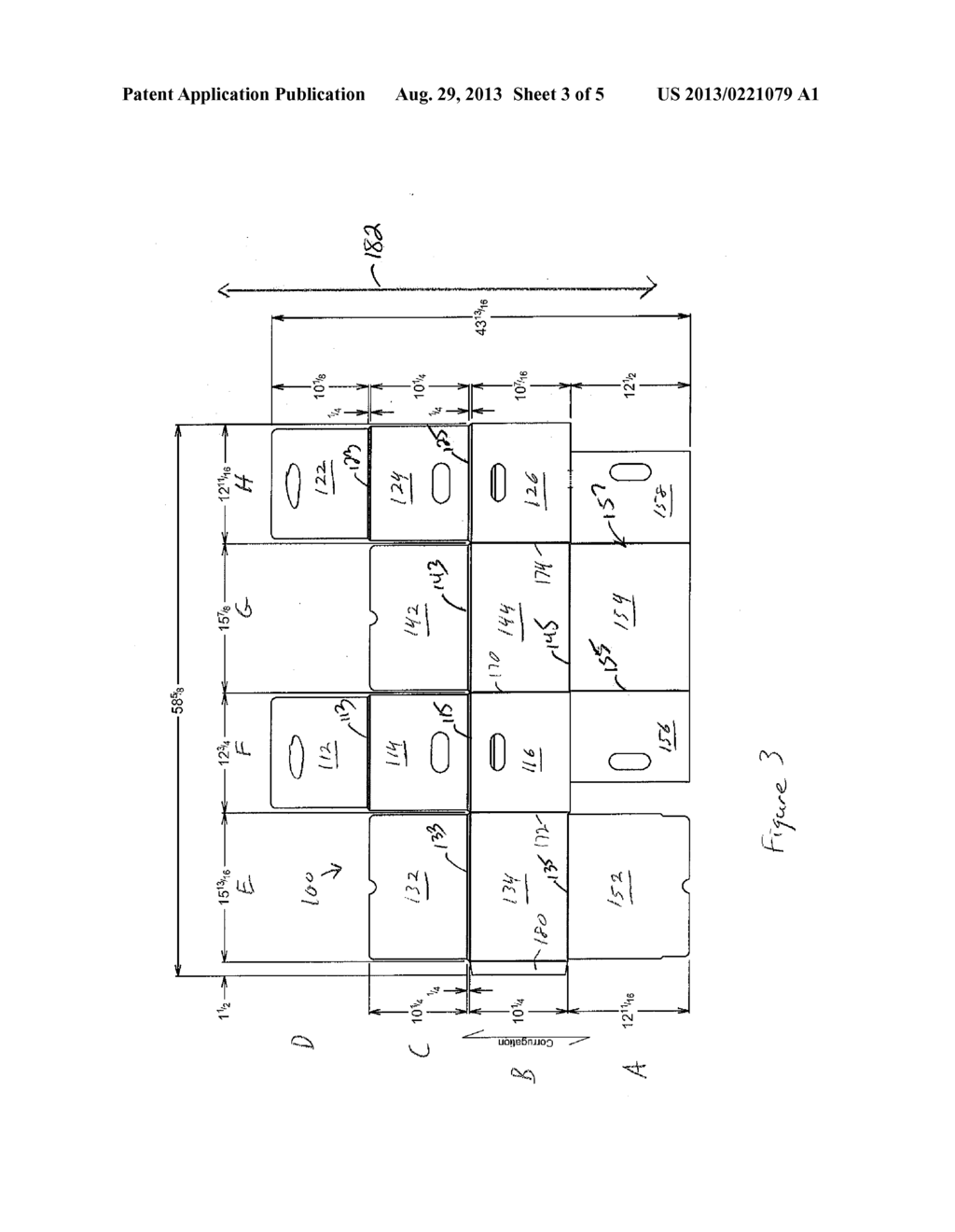 High-Strength Double Wall/Triple Wall Box, Box Form, and Method of     Creating Same - diagram, schematic, and image 04