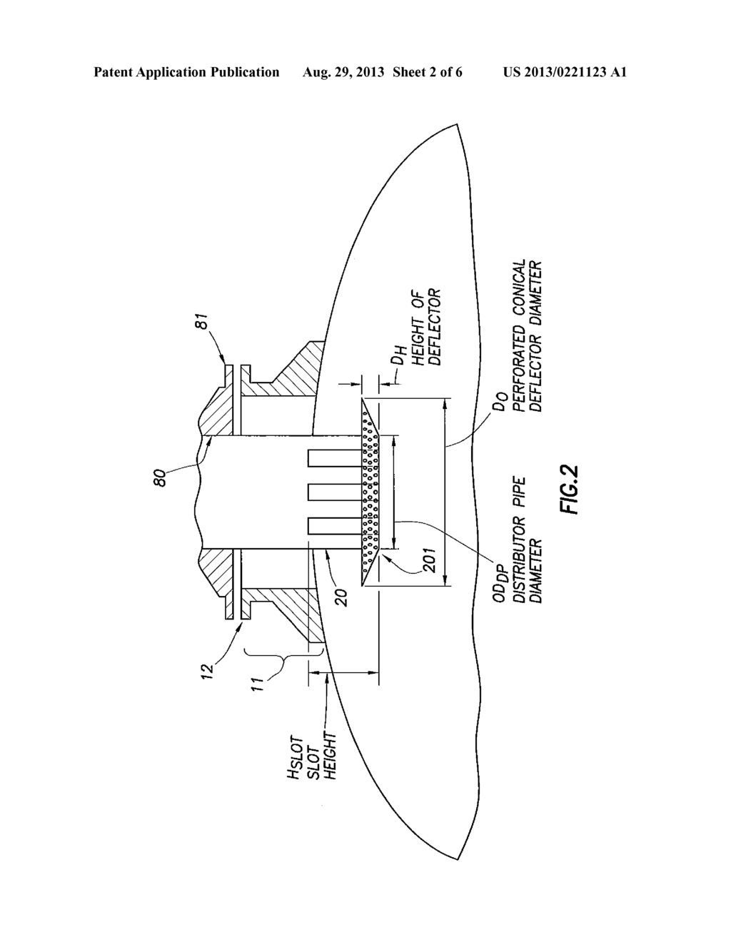 MODIFYING FLOW OF A REACTOR INLET DISTRIBUTOR - diagram, schematic, and image 03