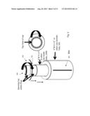 CLAMSHELL PACKAGING WITH HANDLE FOR A PAPER ROLL KIT diagram and image