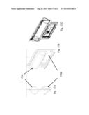 CLAMSHELL PACKAGING WITH HANDLE FOR A PAPER ROLL KIT diagram and image