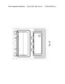 CLAMSHELL PACKAGING WITH HANDLE FOR A PAPER ROLL KIT diagram and image