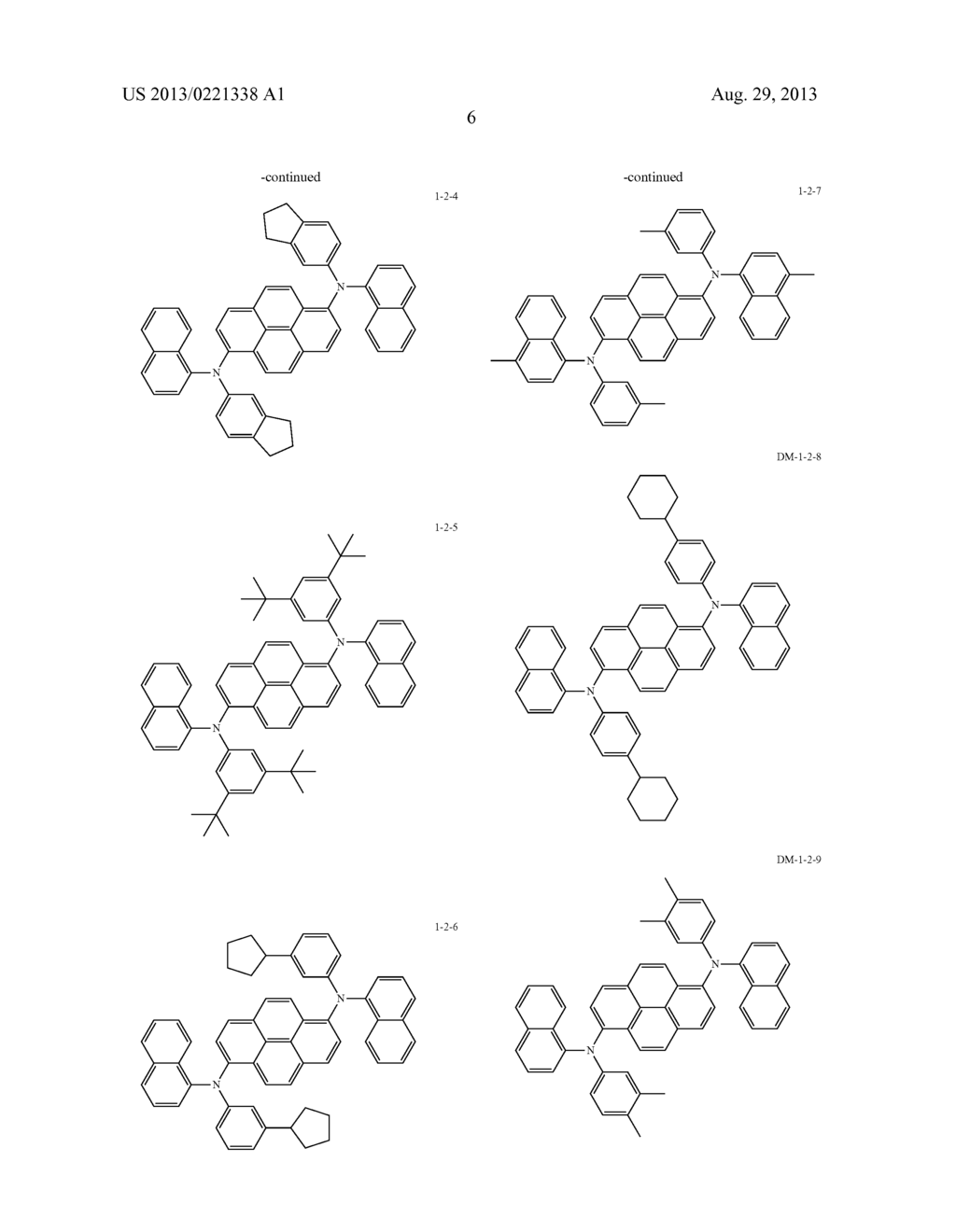 ORGANIC LUMINESCENT MEDIUM AND ORGANIC EL DEVICE - diagram, schematic, and image 07