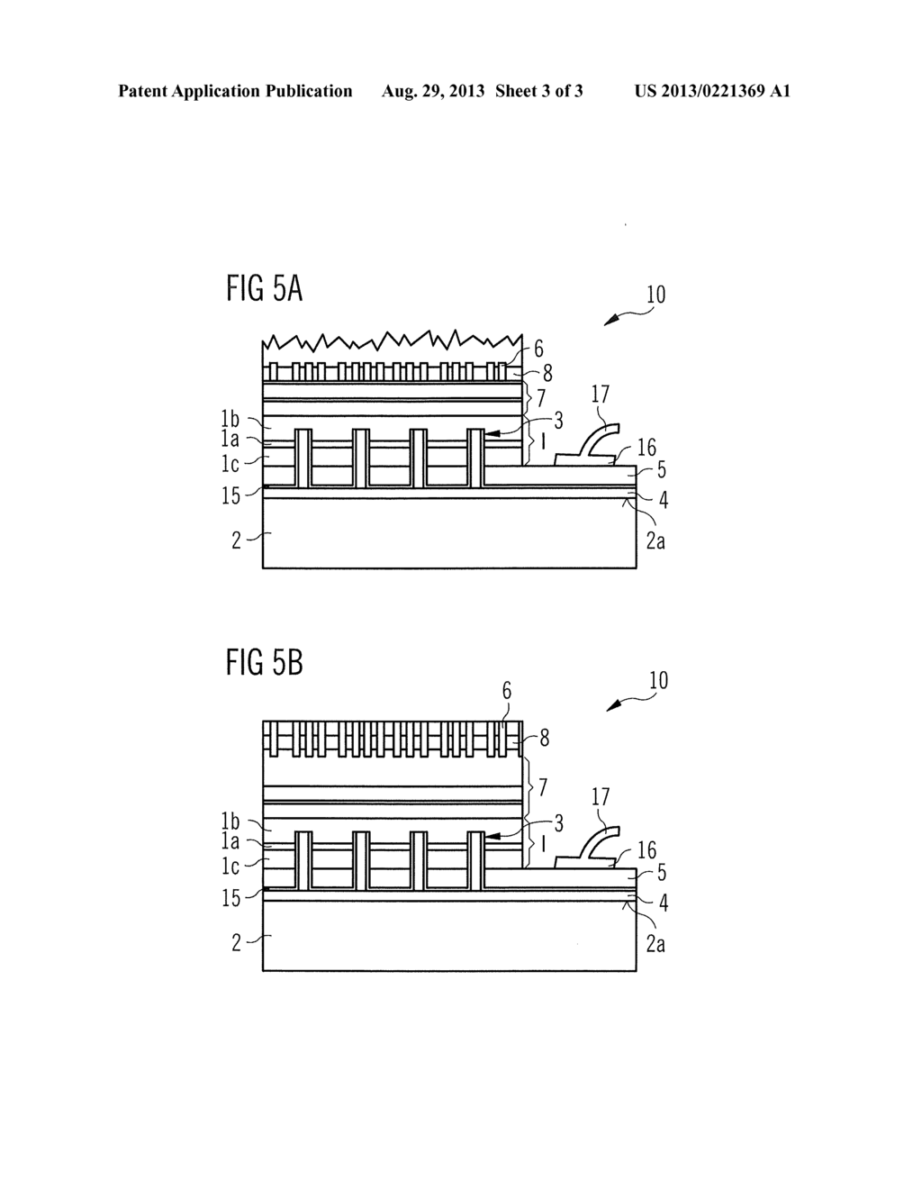 OPTOELECTRONIC SEMICONDUCTOR CHIP AND METHOD FOR THE PRODUCTION THEREOF - diagram, schematic, and image 04