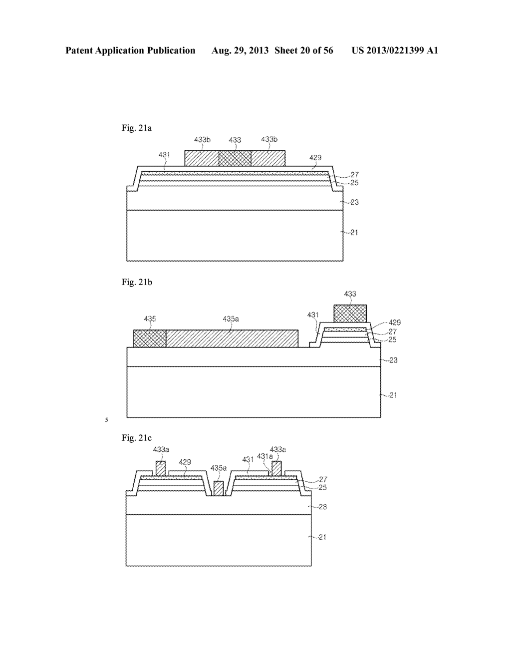 LIGHT EMITTING DIODE HAVING ELECTRODE PADS - diagram, schematic, and image 21