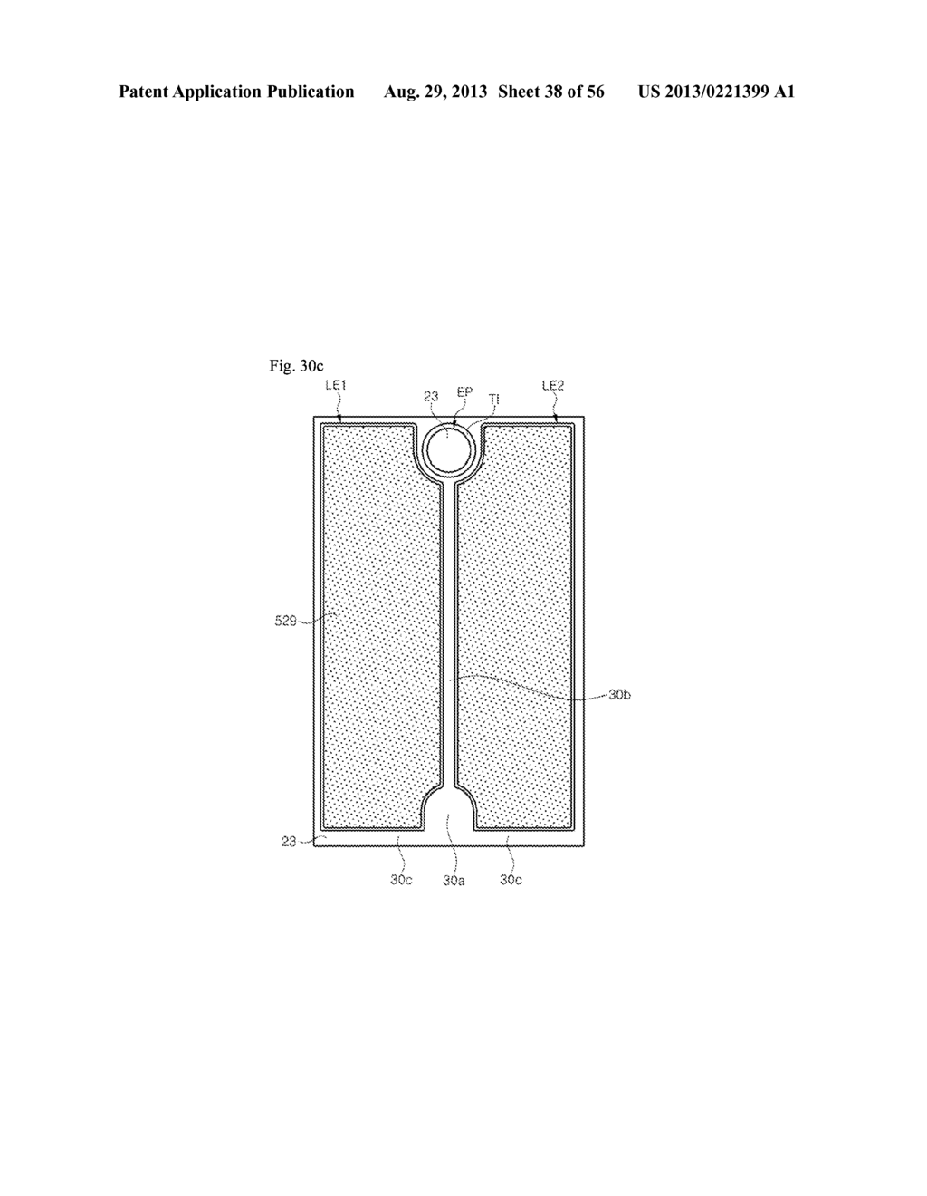 LIGHT EMITTING DIODE HAVING ELECTRODE PADS - diagram, schematic, and image 39