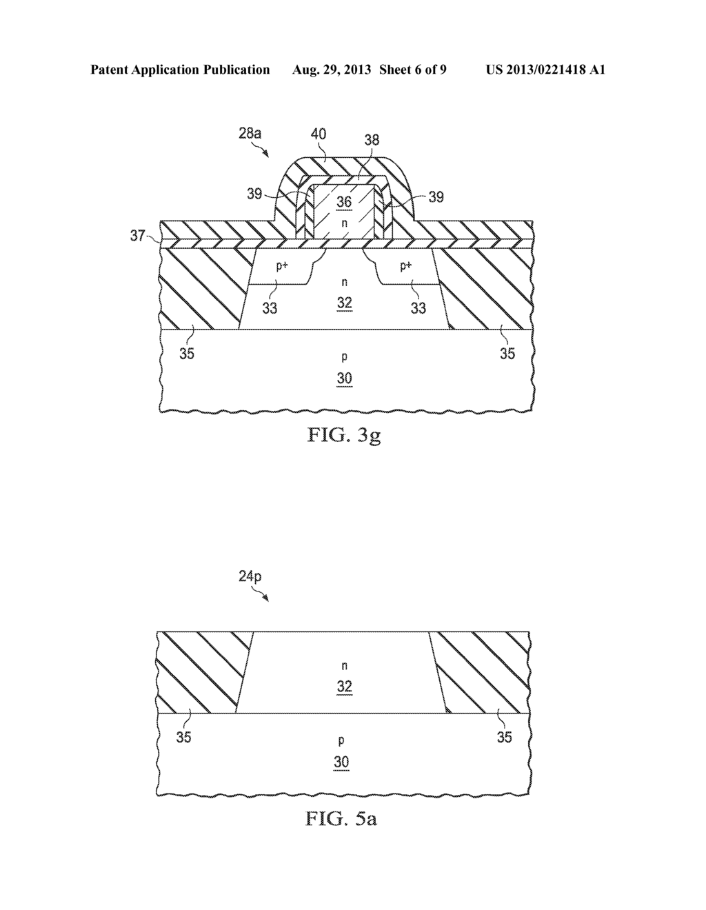 Analog Floating-Gate Memory Manufacturing Process Implementing N-Channel     and P-Channel MOS Transistors - diagram, schematic, and image 07