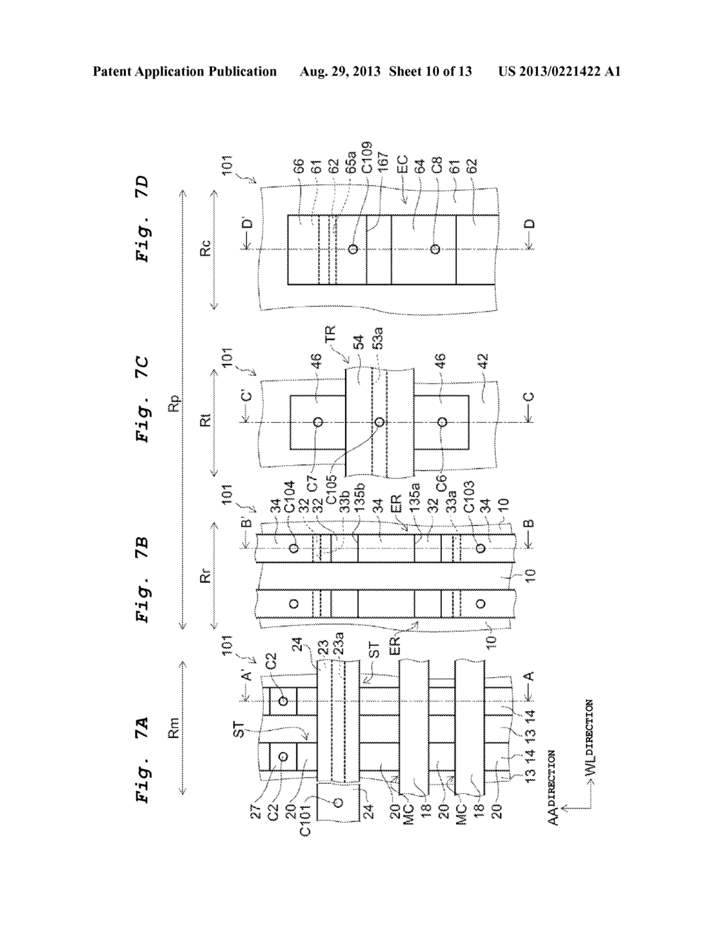 MEMORY DEVICE AND METHOD OF MANUFACTURE THEREOF - diagram, schematic, and image 11