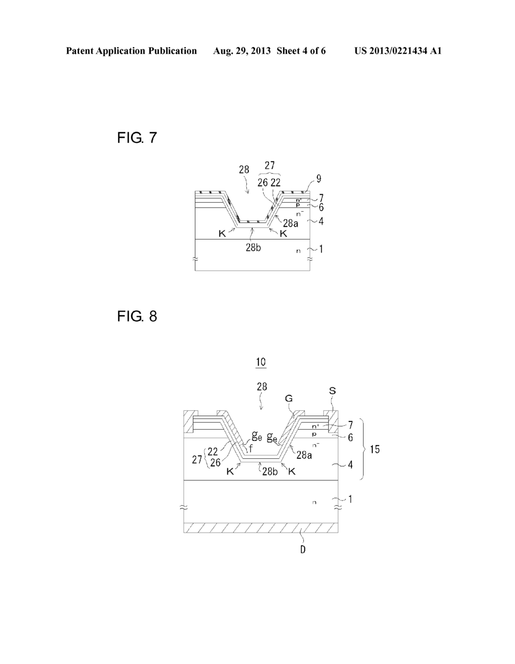 SEMICONDUCTOR DEVICE AND METHOD FOR PRODUCING SAME - diagram, schematic, and image 05