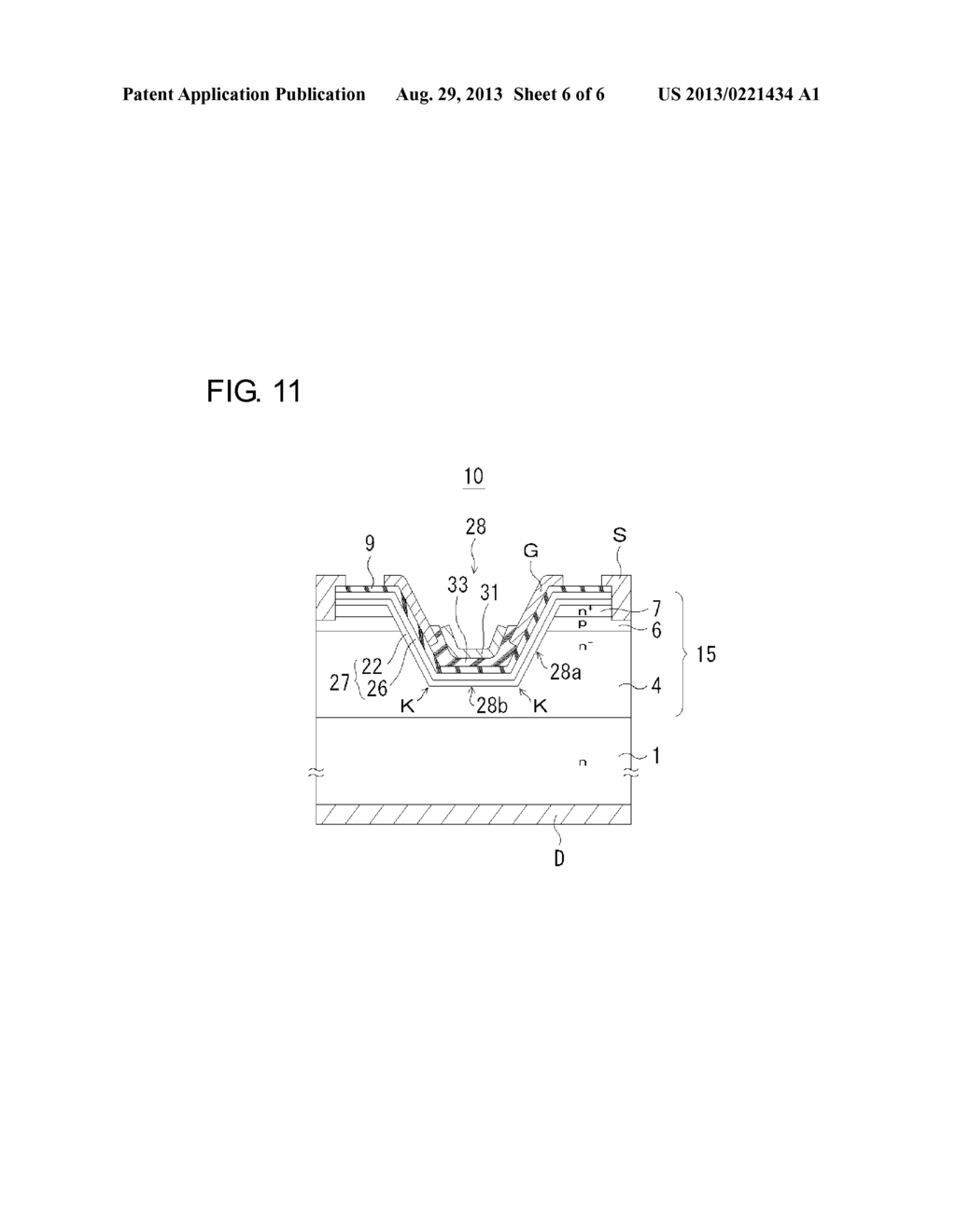 SEMICONDUCTOR DEVICE AND METHOD FOR PRODUCING SAME - diagram, schematic, and image 07