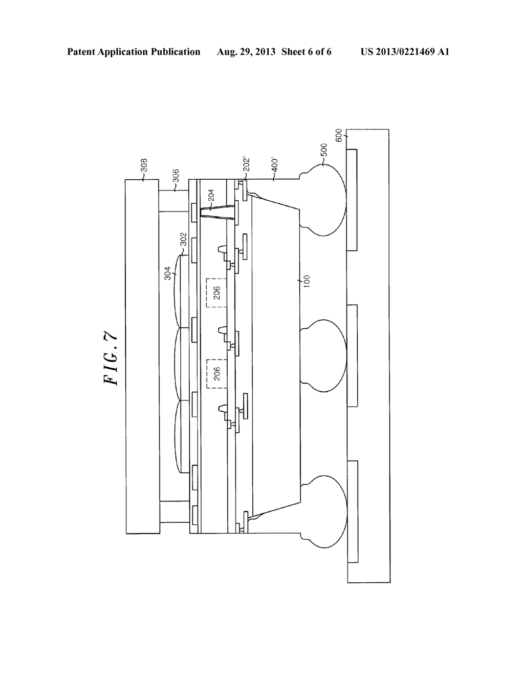 SEMICONDUCTOR PACKAGE AND METHOD OF FABRICATING THE SAME - diagram, schematic, and image 07