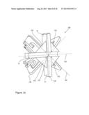 CLAMPING DEVICE FOR CLAMPING A PLURALITY OF WORKPIECES AT PREDETERMINED     ANGLES diagram and image