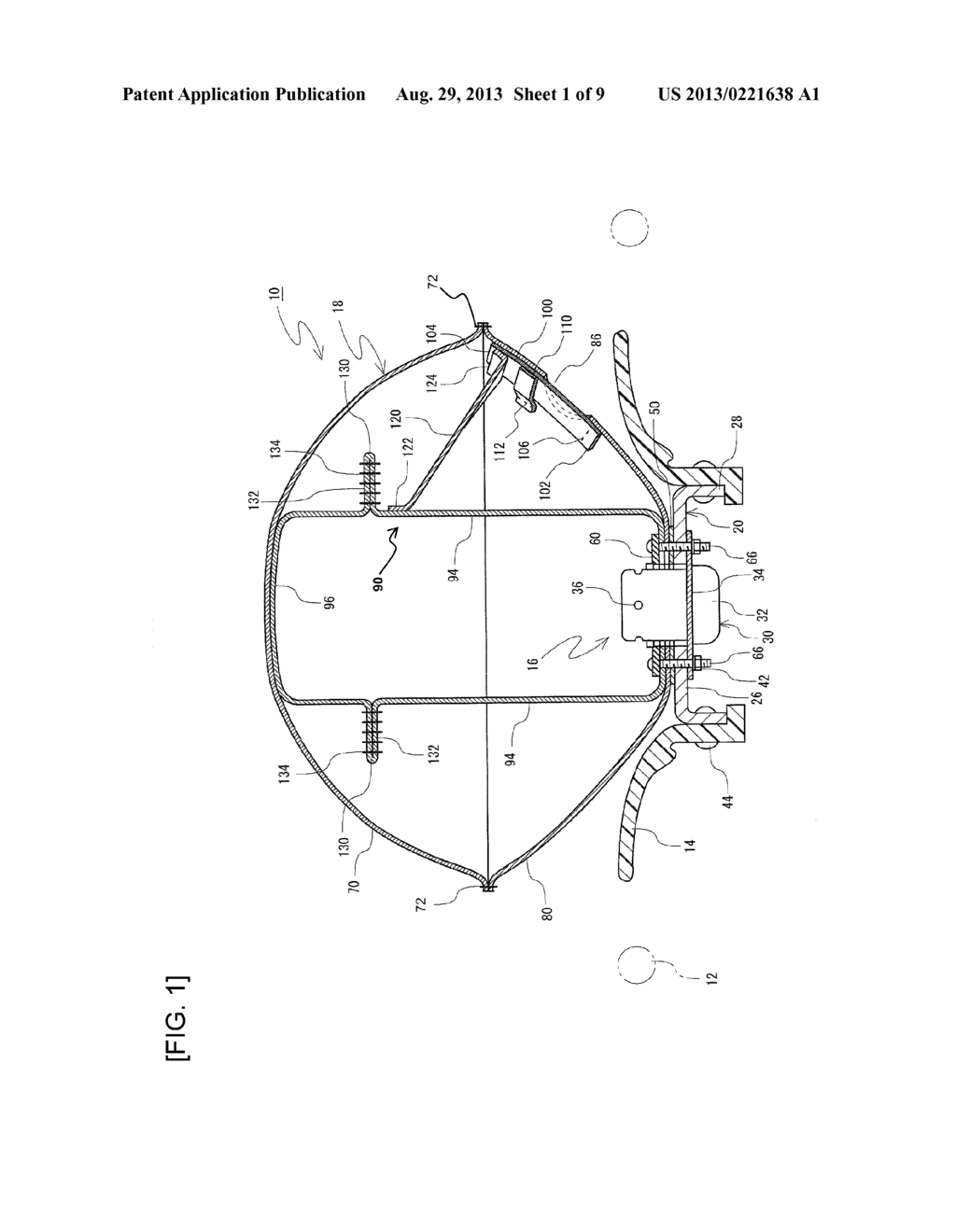 AIR BAG AND AIR BAG DEVICE - diagram, schematic, and image 02