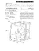 CONSTRUCTION MACHINE CAB HAVING A ROLLOVER PROTECTION STRUCTURE diagram and image