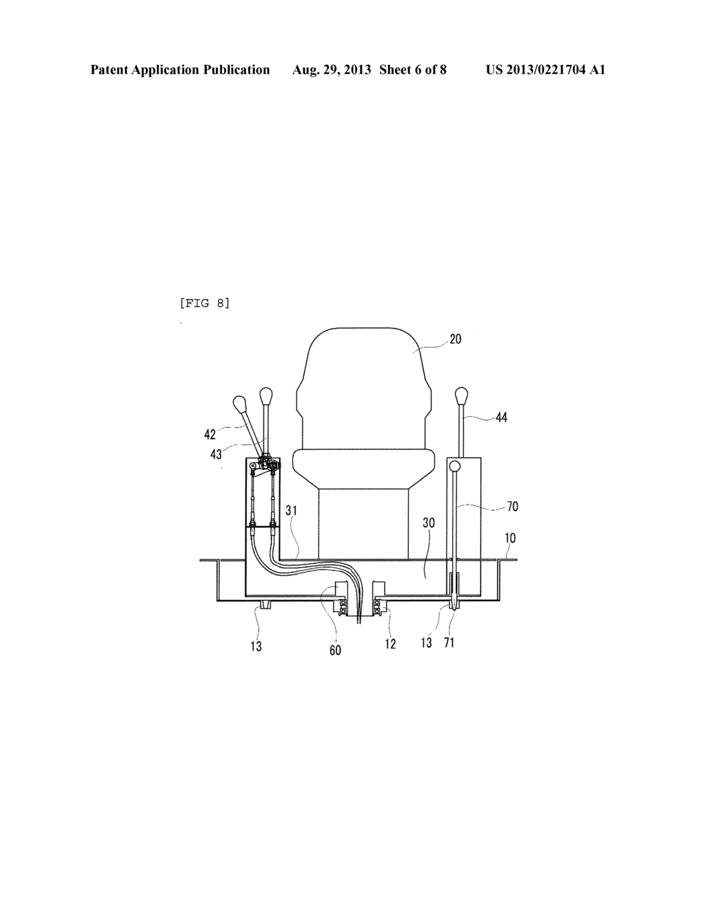 DRIVING CAB IN TRACTOR - diagram, schematic, and image 07