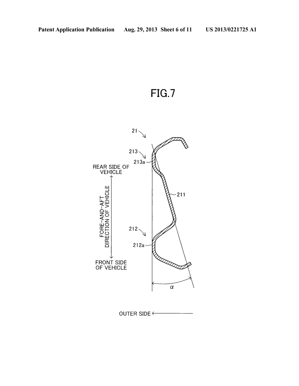 SEAT FRAME FOR VEHICLE - diagram, schematic, and image 07