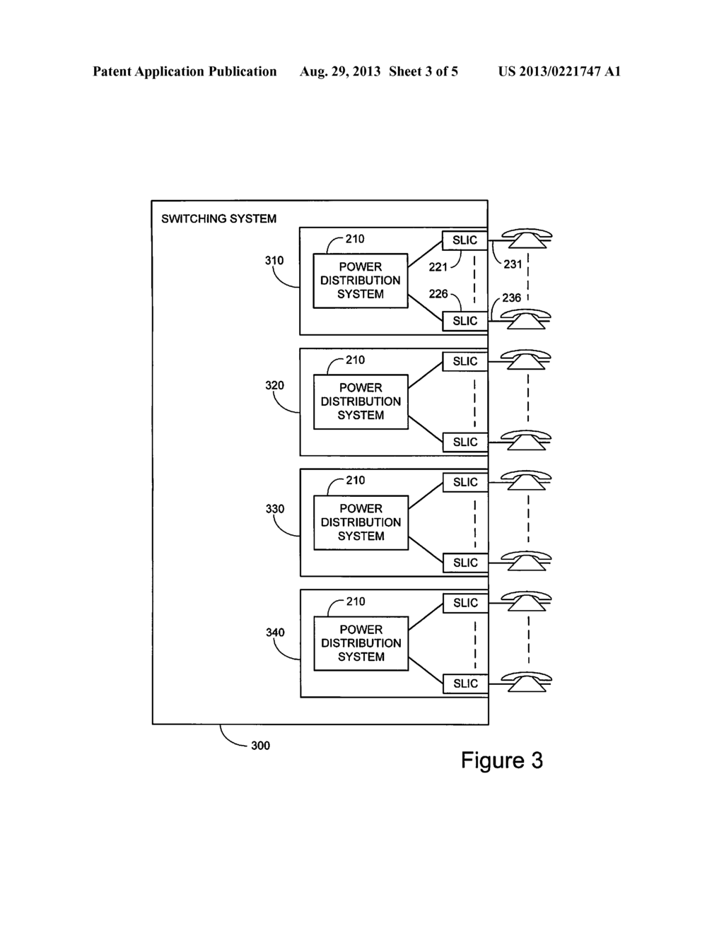 Subscriber Line Power Distribution System - diagram, schematic, and image 04