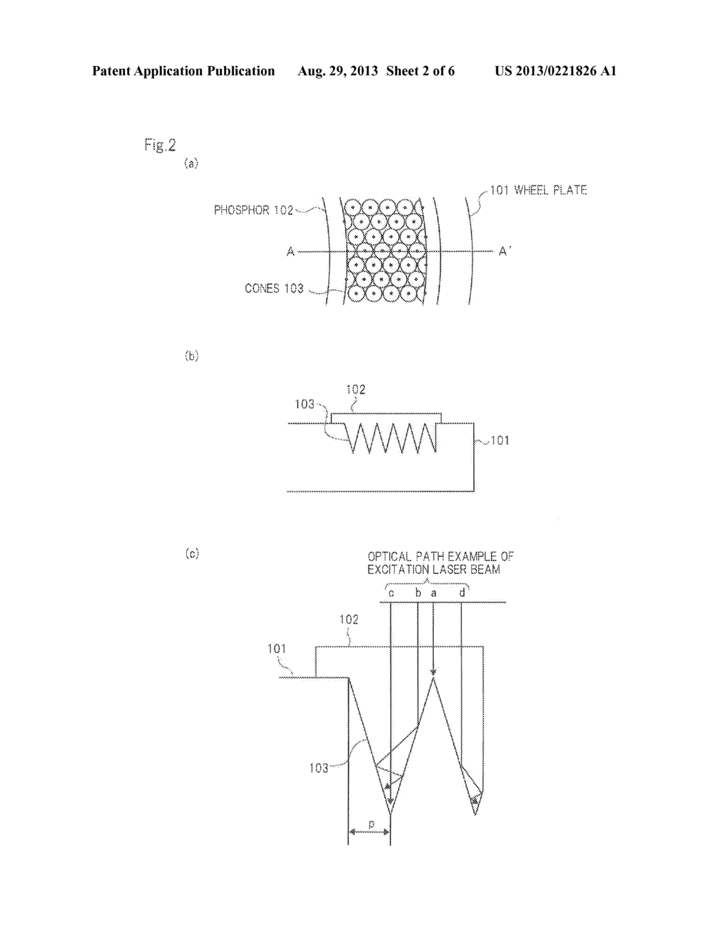 PHOSPHOR-COATED LIGHT-EMITTING DEVICE - diagram, schematic, and image 03