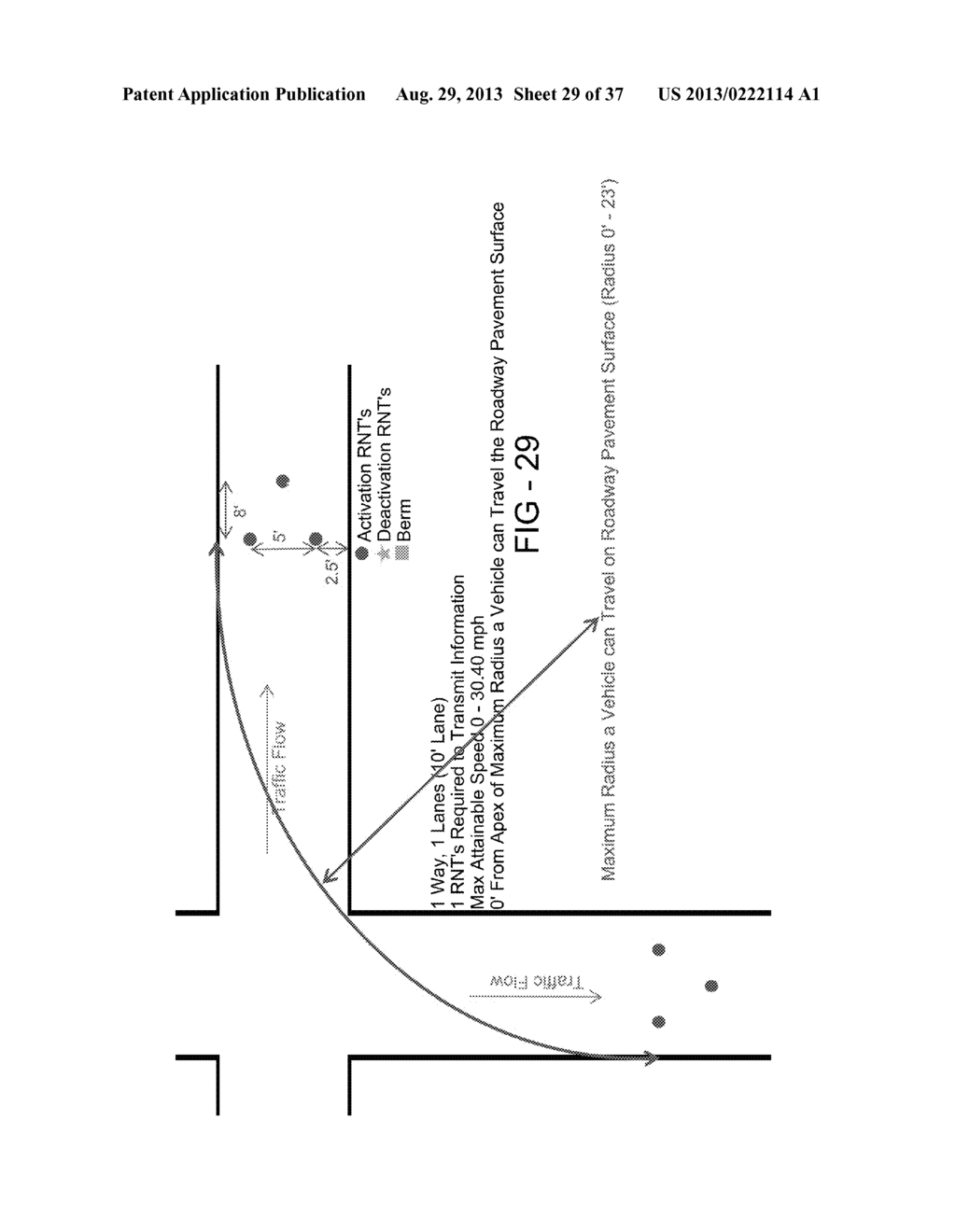 System and Method for Transmitting Information Between Multiple Objects     Moving at High Rates of Speed - diagram, schematic, and image 30