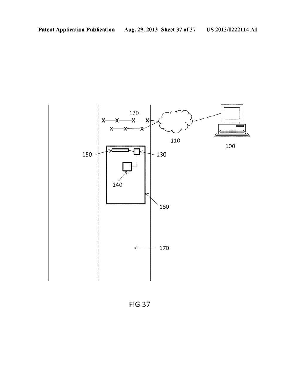 System and Method for Transmitting Information Between Multiple Objects     Moving at High Rates of Speed - diagram, schematic, and image 38