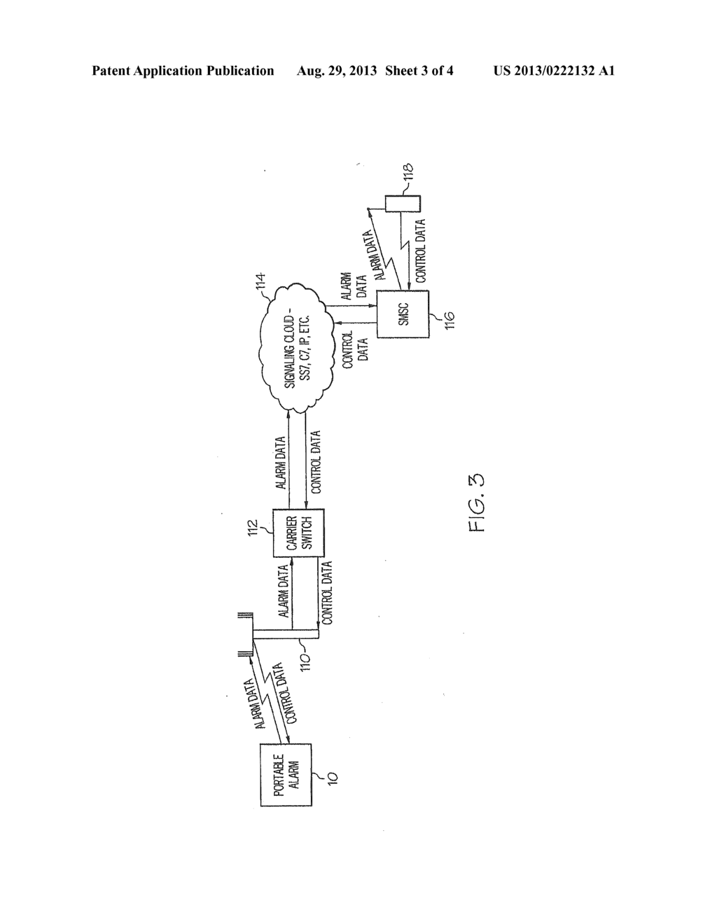 Alarm system and method of communicating with alarm system - diagram, schematic, and image 04