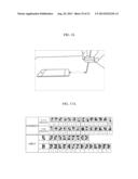 MOBILE DEVICE AND METHOD FOR RECOGNIZING EXTERNAL INPUT diagram and image