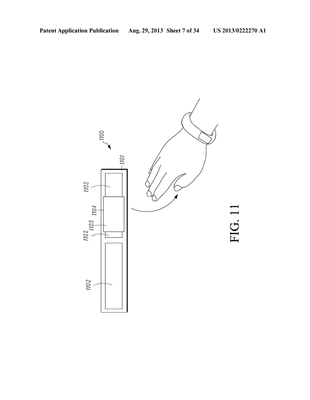 Wearable display device, corresponding systems, and method for presenting     output on the same - diagram, schematic, and image 08