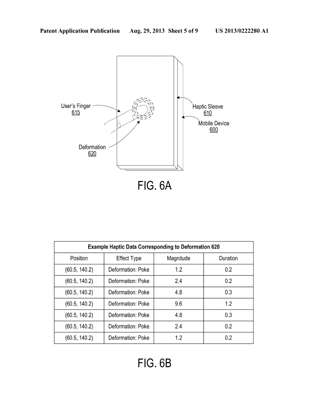 INTEGRATING SENSATION FUNCTIONALITIES INTO A MOBILE DEVICE USING A HAPTIC     SLEEVE - diagram, schematic, and image 06