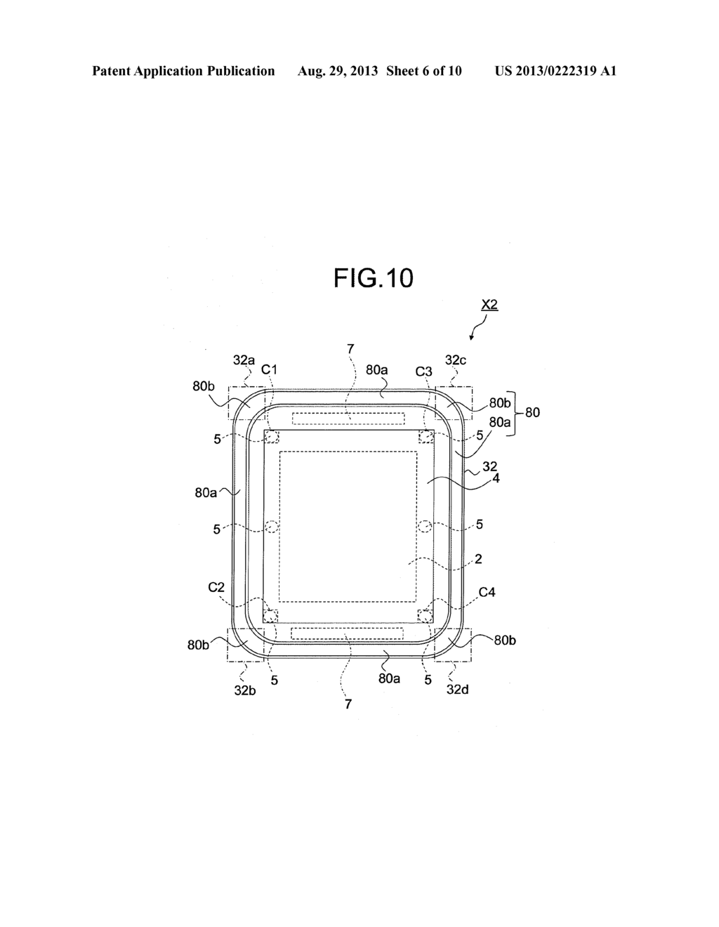 ELECTRONIC DEVICE AND PORTABLE TERMINAL PROVIDED WITH SAME - diagram, schematic, and image 07