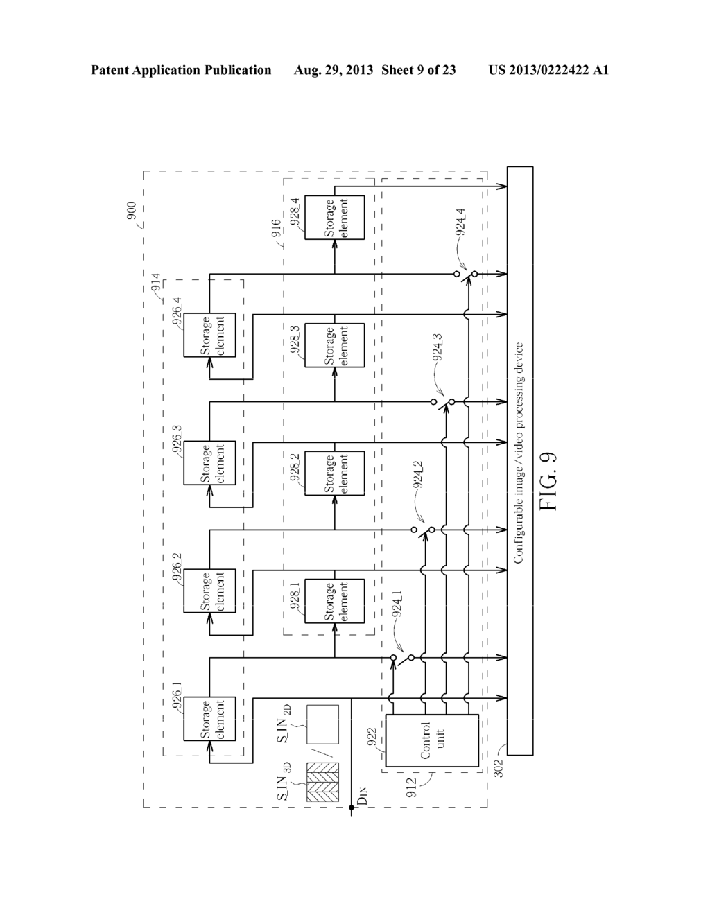 DATA BUFFERING APPARATUS CAPABLE OF ALTERNATELY TRANSMITTING STORED     PARTIAL DATA OF INPUT IMAGES MERGED IN ONE MERGED IMAGE TO IMAGE/VIDEO     PROCESSING DEVICE AND RELATED DATA BUFFERING METHOD - diagram, schematic, and image 10