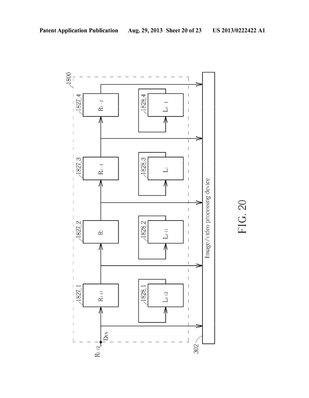 DATA BUFFERING APPARATUS CAPABLE OF ALTERNATELY TRANSMITTING STORED     PARTIAL DATA OF INPUT IMAGES MERGED IN ONE MERGED IMAGE TO IMAGE/VIDEO     PROCESSING DEVICE AND RELATED DATA BUFFERING METHOD - diagram, schematic, and image 21