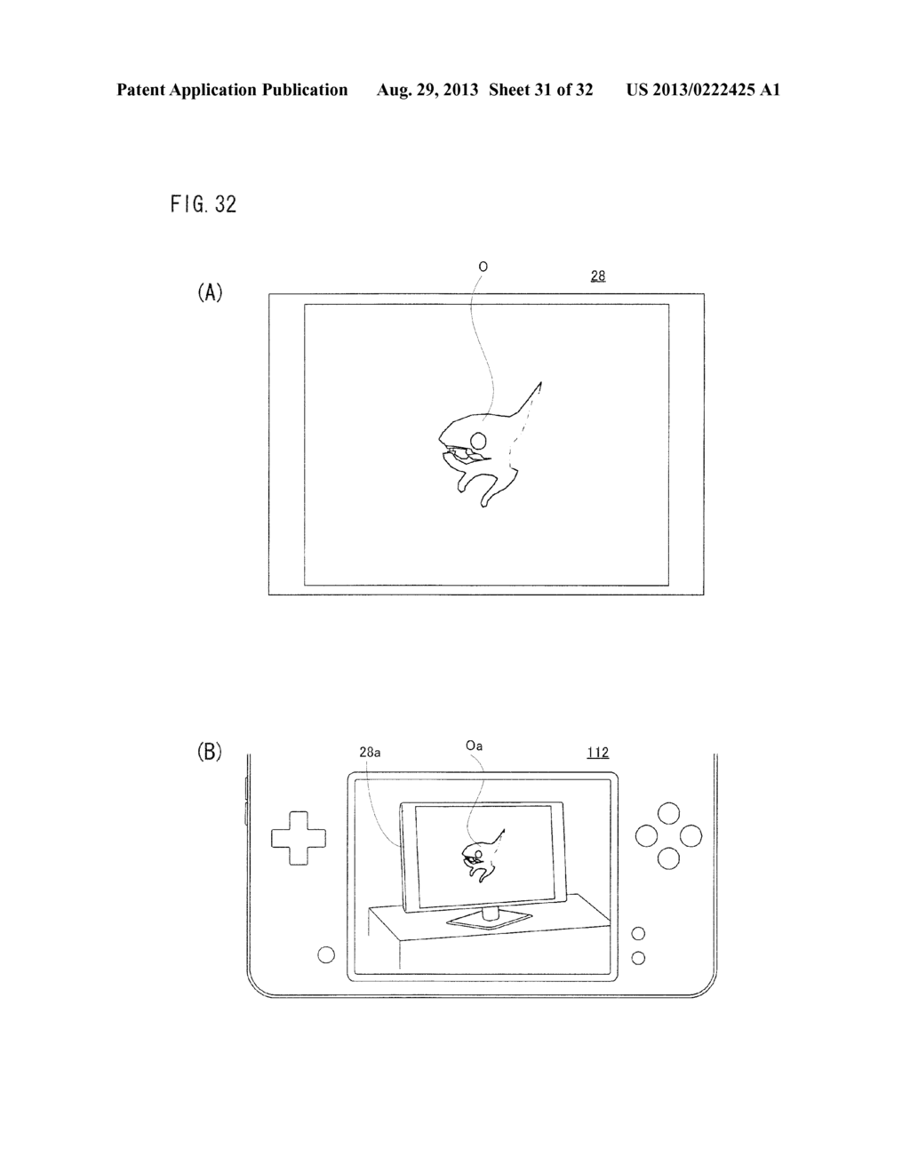 IMAGE PROCESSING SYSTEM, STORAGE MEDIUM STORING IMAGE PROCESSING PROGRAM,     IMAGE PROCESSING APPARATUS AND IMAGE PROCESSING METHOD - diagram, schematic, and image 32